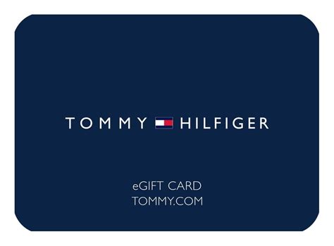 tommy hilfiger gift card.